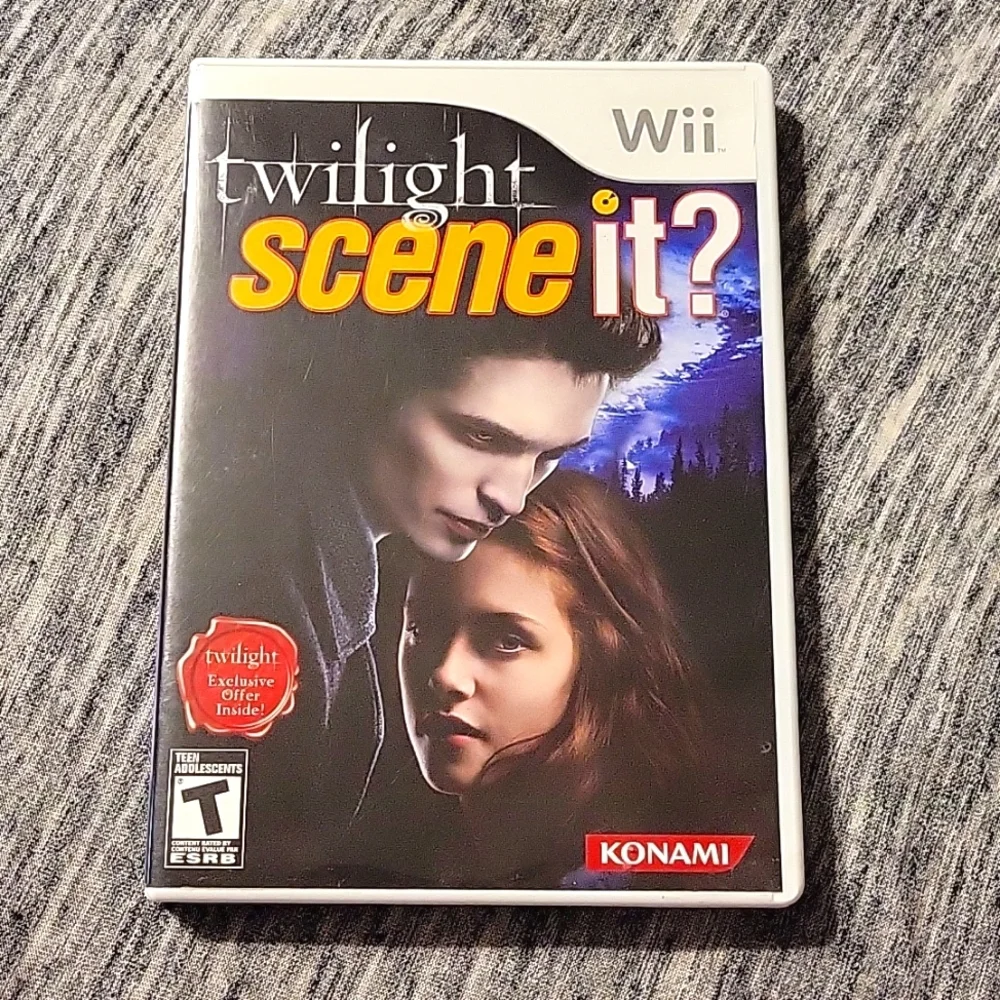 Nintendo Wii Game - Scene It? Twilight Edition Used Condition